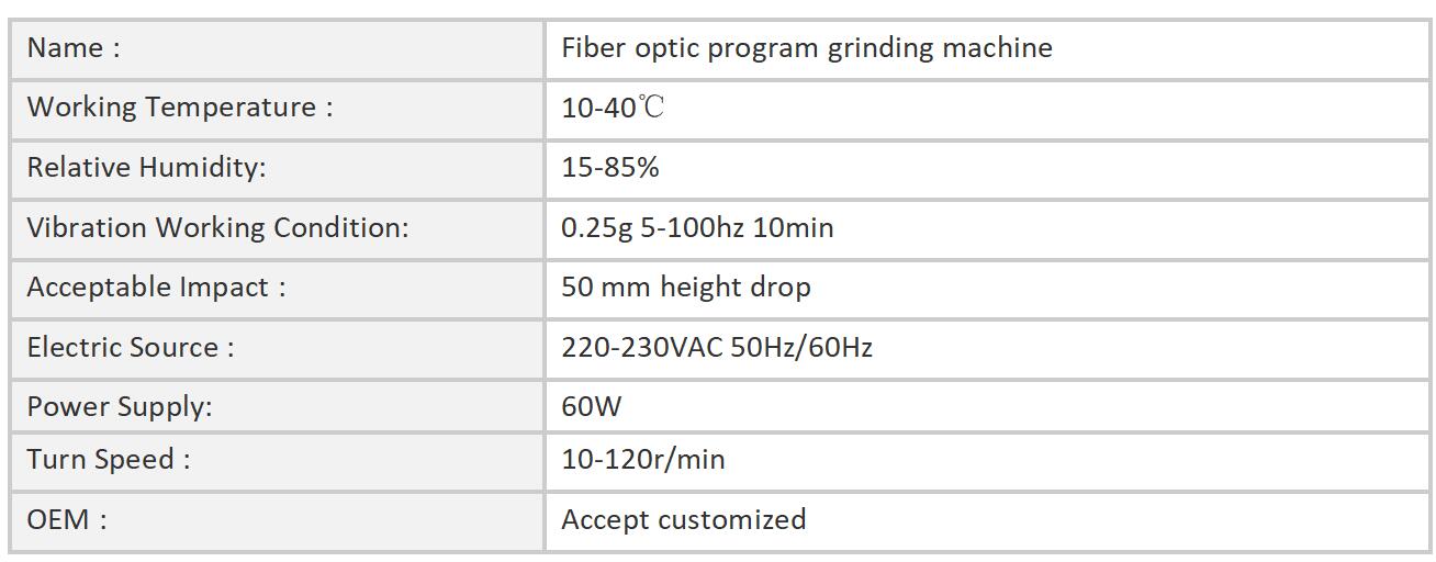 Fiber Optic Grinder ZZD-5500 Product