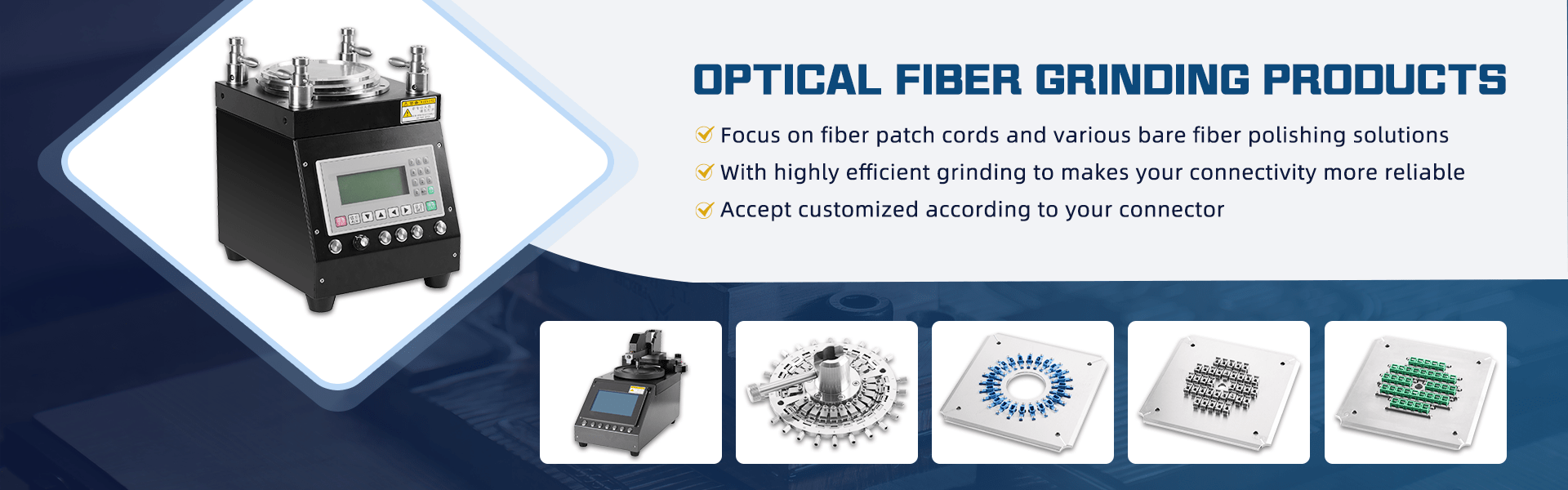 Fiber Optic Grinding Disc LC-APC-24 Products